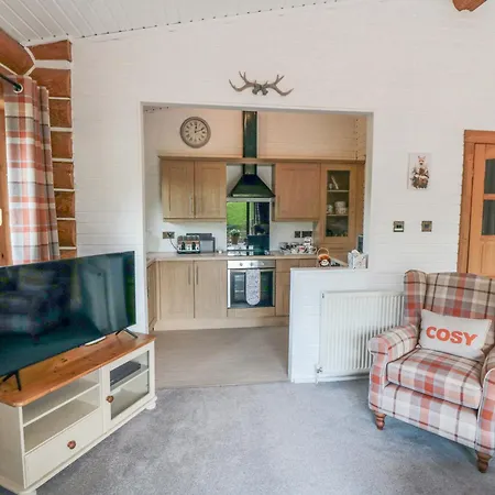 The Log At Irton Manor Semesterbostad